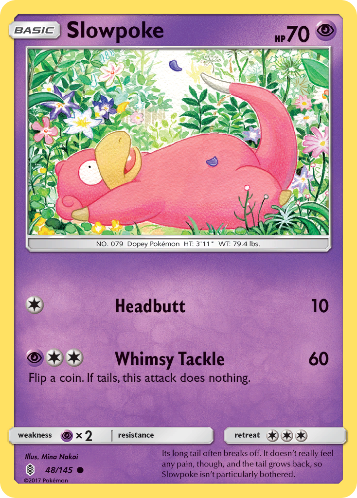 Slowpoke (48/145) [Sun & Moon: Guardians Rising] | Event Horizon Hobbies CA