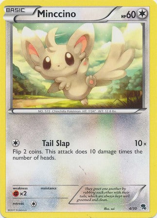 Minccino (4/30) [Black & White: Trainer Kit - Zoroark] | Event Horizon Hobbies CA