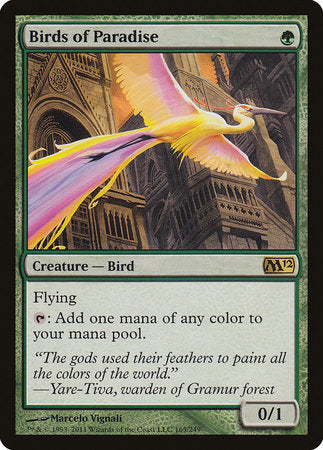 Birds of Paradise [Magic 2012] | Event Horizon Hobbies CA