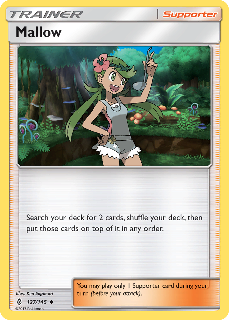 Mallow (127/145) [Sun & Moon: Guardians Rising] | Event Horizon Hobbies CA