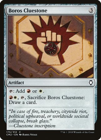 Boros Cluestone [Commander Anthology Volume II] | Event Horizon Hobbies CA