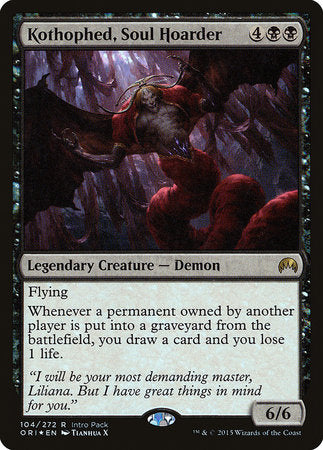 Kothophed, Soul Hoarder [Magic Origins Promos] | Event Horizon Hobbies CA