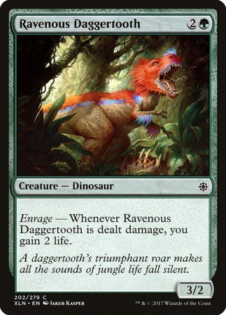 Ravenous Daggertooth [Ixalan] | Event Horizon Hobbies CA