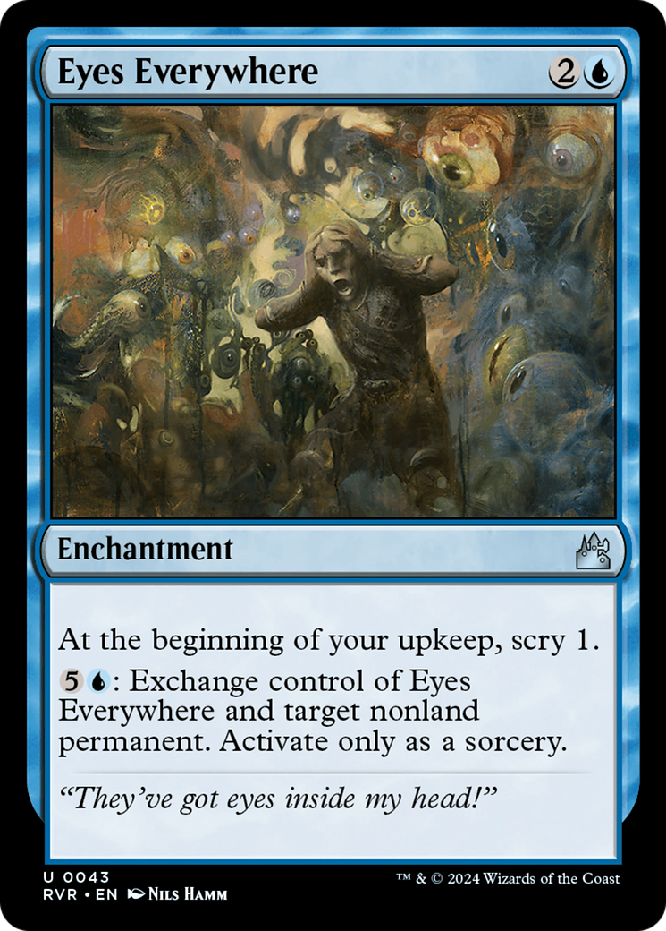 Eyes Everywhere [Ravnica Remastered] | Event Horizon Hobbies CA