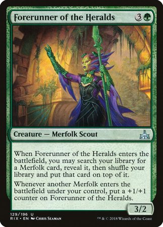 Forerunner of the Heralds [Rivals of Ixalan] | Event Horizon Hobbies CA