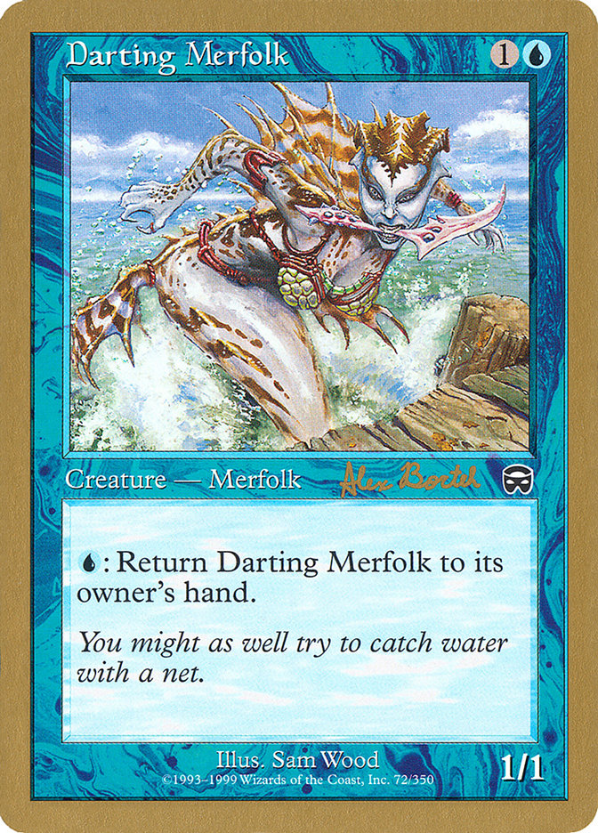 Darting Merfolk (Alex Borteh) [World Championship Decks 2001] | Event Horizon Hobbies CA