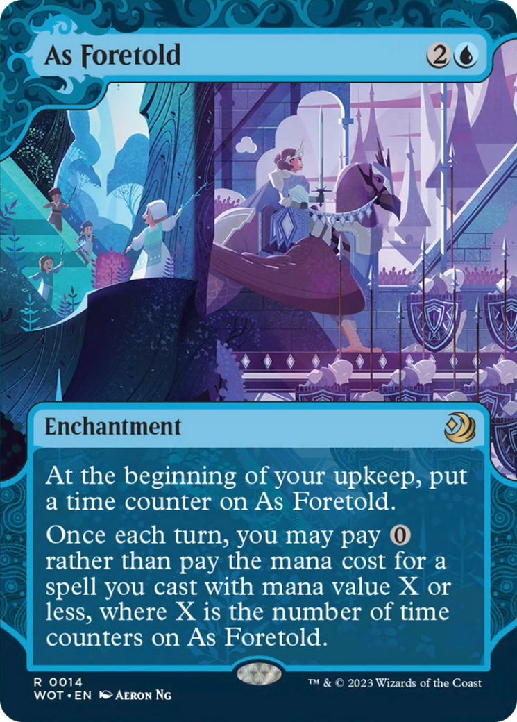 As Foretold [Wilds of Eldraine: Enchanting Tales] | Event Horizon Hobbies CA