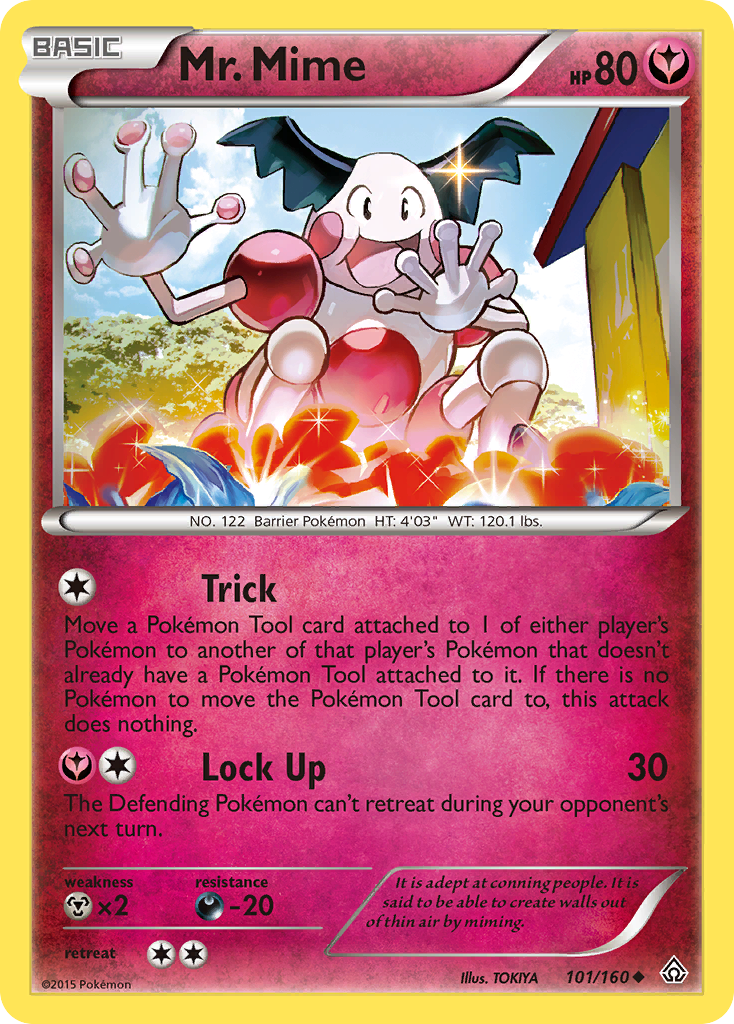 Mr. Mime (101/160) [XY: Primal Clash] | Event Horizon Hobbies CA