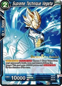 Supreme Technique Vegeta (BT8-029_PR) [Malicious Machinations Prerelease Promos] | Event Horizon Hobbies CA