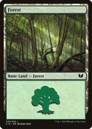 Forest (339) [Commander 2015] | Event Horizon Hobbies CA