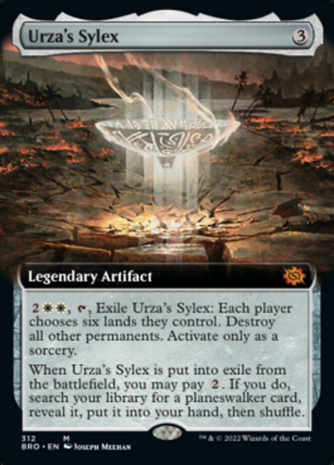 Urza's Sylex (Extended Art) [The Brothers' War] | Event Horizon Hobbies CA