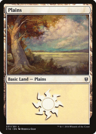 Plains (337) [Commander 2016]