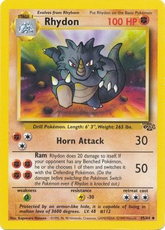 Rhydon (45/64) [Jungle Unlimited] | Event Horizon Hobbies CA