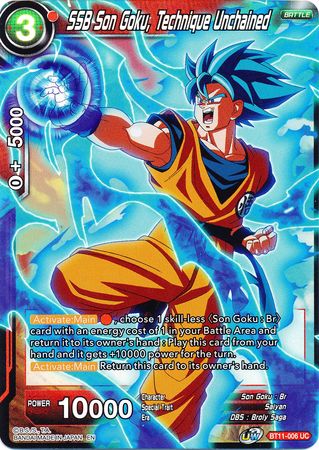 SSB Son Goku, Technique Unchained (BT11-006) [Vermilion Bloodline 2nd Edition] | Event Horizon Hobbies CA