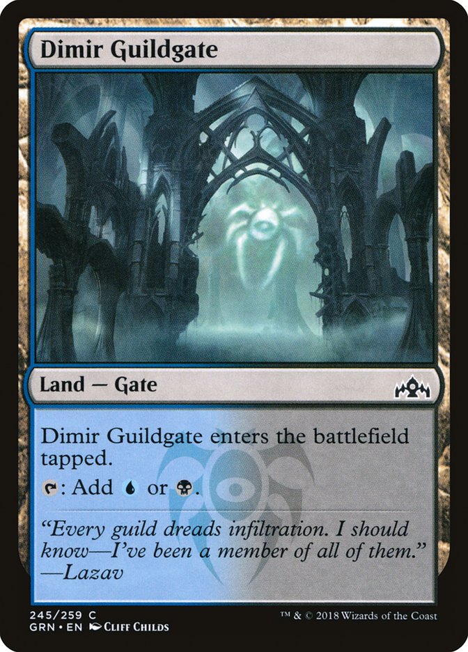 Dimir Guildgate (245/259) [Guilds of Ravnica] | Event Horizon Hobbies CA