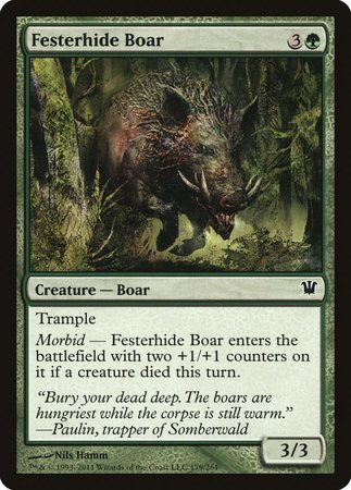 Festerhide Boar [Innistrad] | Event Horizon Hobbies CA