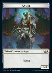 Treasure (014) // Angel Double-sided Token [Streets of New Capenna Tokens] | Event Horizon Hobbies CA