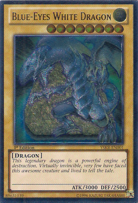 Blue-Eyes White Dragon (UTR) [YSKR-EN001] Ultimate Rare | Event Horizon Hobbies CA