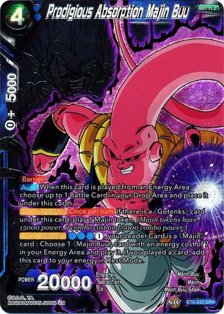 Prodigious Absorption Majin Buu (SPR) (BT6-042_SPR) [Destroyer Kings] | Event Horizon Hobbies CA