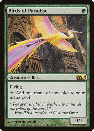 Birds of Paradise [Magic 2011] | Event Horizon Hobbies CA