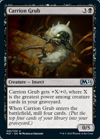 Carrion Grub [Core Set 2021] | Event Horizon Hobbies CA