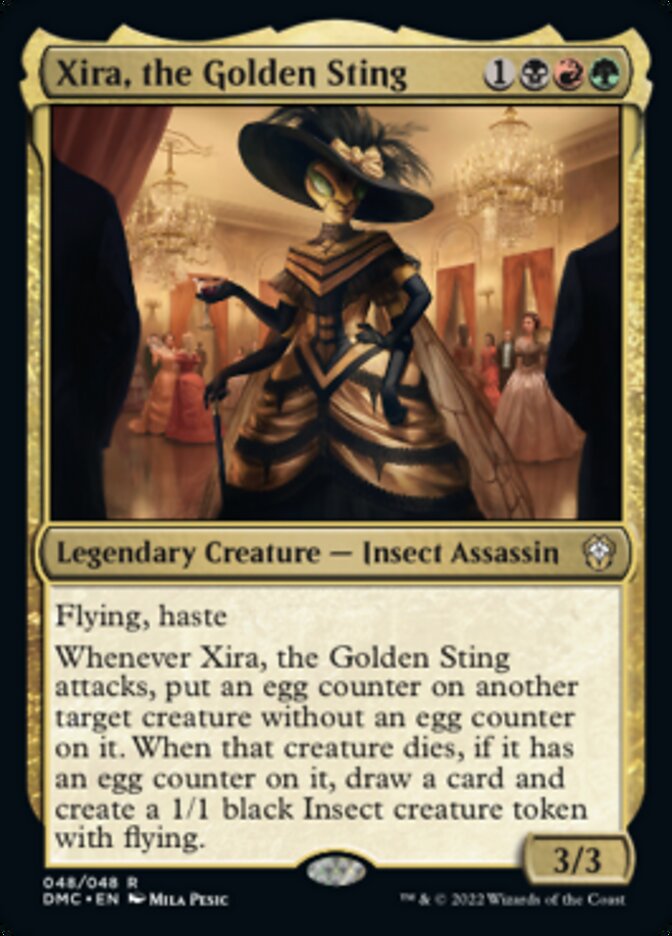 Xira, the Golden Sting [Dominaria United Commander] | Event Horizon Hobbies CA