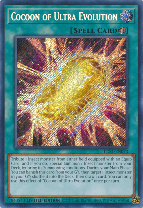 Cocoon of Ultra Evolution [LDS1-EN073] Secret Rare | Event Horizon Hobbies CA