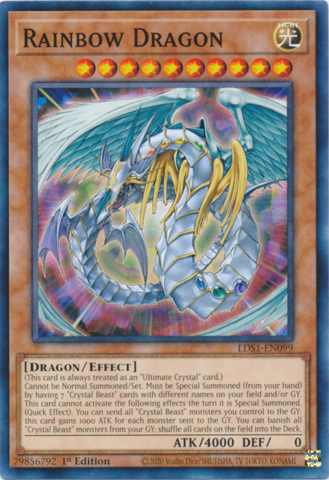 Rainbow Dragon [LDS1-EN099] Common | Event Horizon Hobbies CA