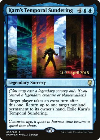 Karn's Temporal Sundering [Dominaria Promos] | Event Horizon Hobbies CA