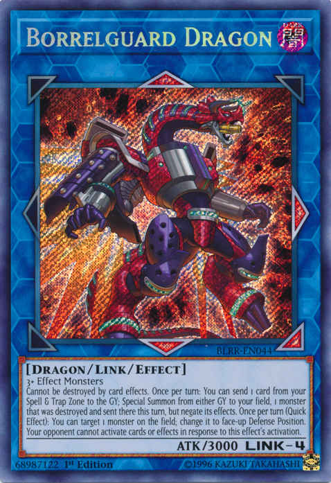 Borrelguard Dragon [BLRR-EN044] Secret Rare | Event Horizon Hobbies CA