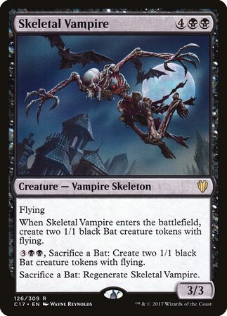 Skeletal Vampire [Commander 2017] | Event Horizon Hobbies CA