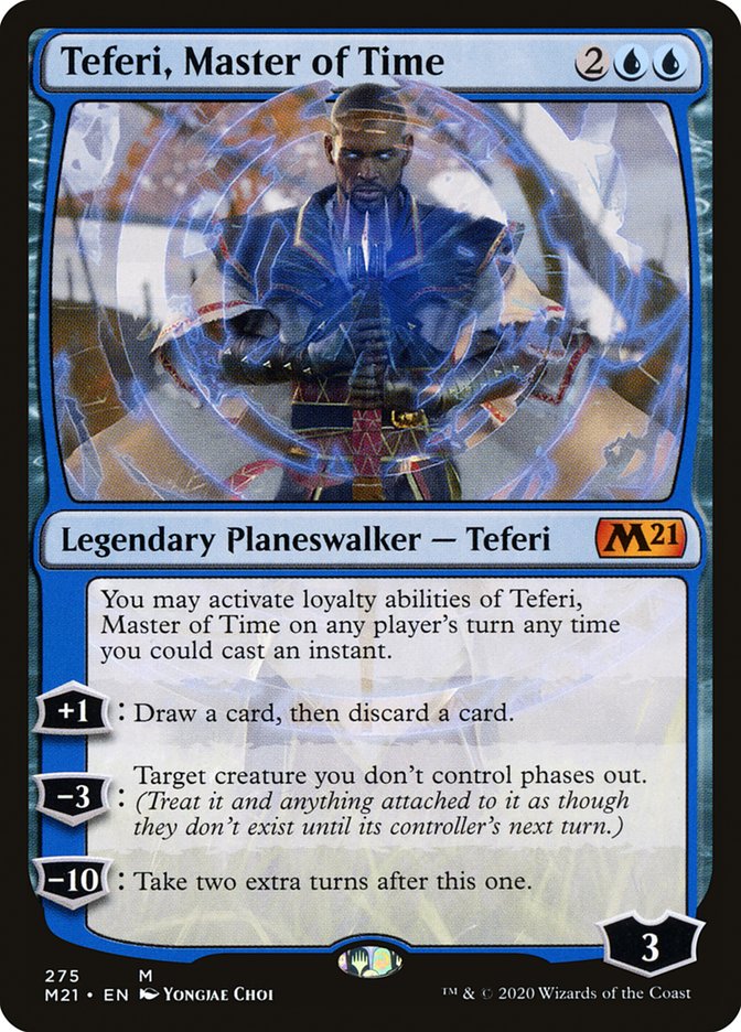 Teferi, Master of Time (275) [Core Set 2021] | Event Horizon Hobbies CA