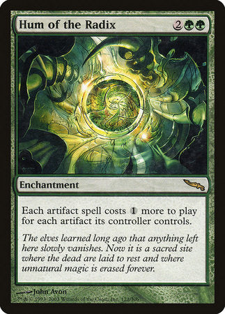 Hum of the Radix [Mirrodin] | Event Horizon Hobbies CA