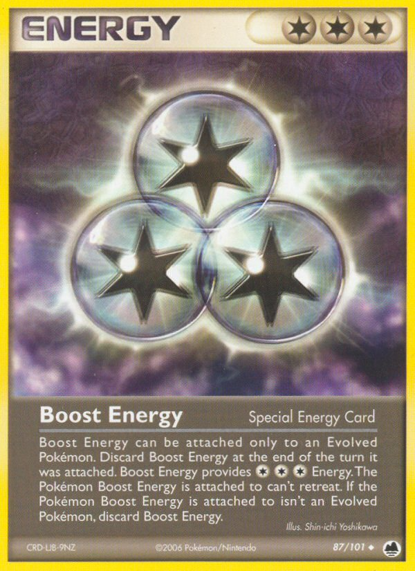 Boost Energy (87/101) [EX: Dragon Frontiers] | Event Horizon Hobbies CA