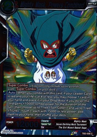 Mighty Mask, Powers Combined (TB2-008) [World Martial Arts Tournament] | Event Horizon Hobbies CA