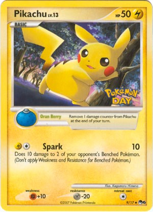 Pikachu (9/17) (Pokemon Day) [POP Series 6] | Event Horizon Hobbies CA