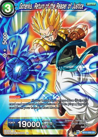 Gotenks, Return of the Reaper of Justice (BT11-056) [Vermilion Bloodline 2nd Edition] | Event Horizon Hobbies CA