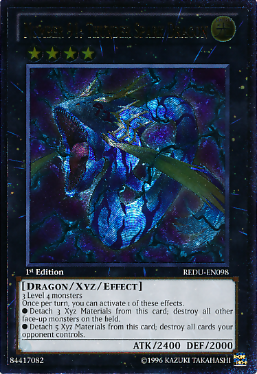 Number 91: Thunder Spark Dragon [REDU-EN098] Ultimate Rare | Event Horizon Hobbies CA