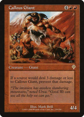 Callous Giant [Invasion] | Event Horizon Hobbies CA