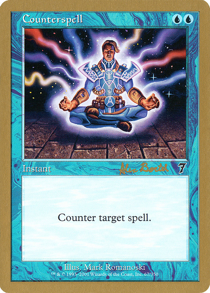 Counterspell (Alex Borteh) (7ED) [World Championship Decks 2001] | Event Horizon Hobbies CA