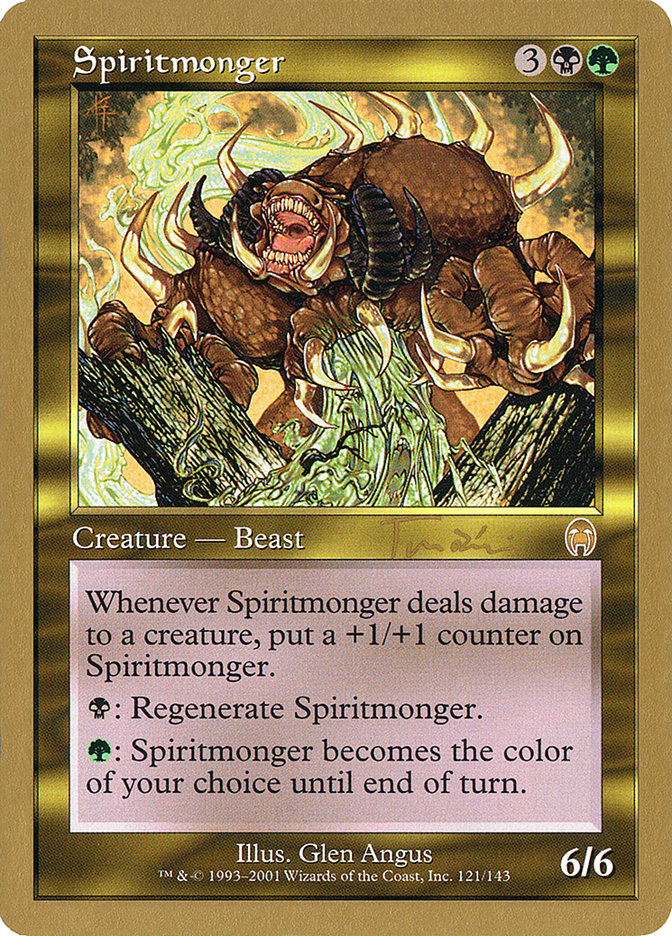 Spiritmonger (Jan Tomcani) [World Championship Decks 2001] | Event Horizon Hobbies CA