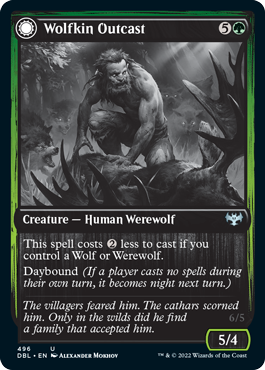 Wolfkin Outcast // Wedding Crasher [Innistrad: Double Feature] | Event Horizon Hobbies CA