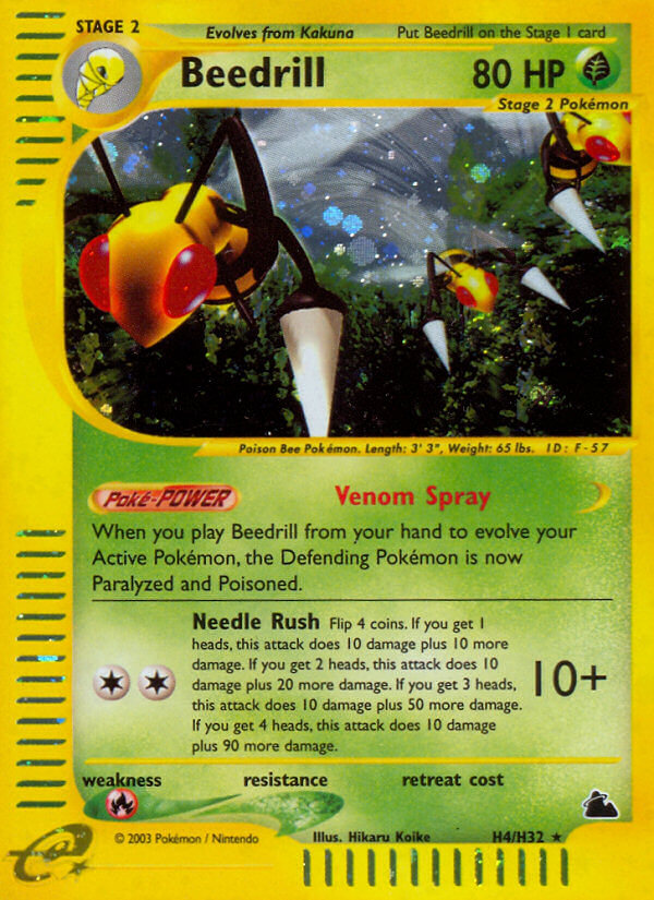 Beedrill (H4/H32) [Skyridge] | Event Horizon Hobbies CA