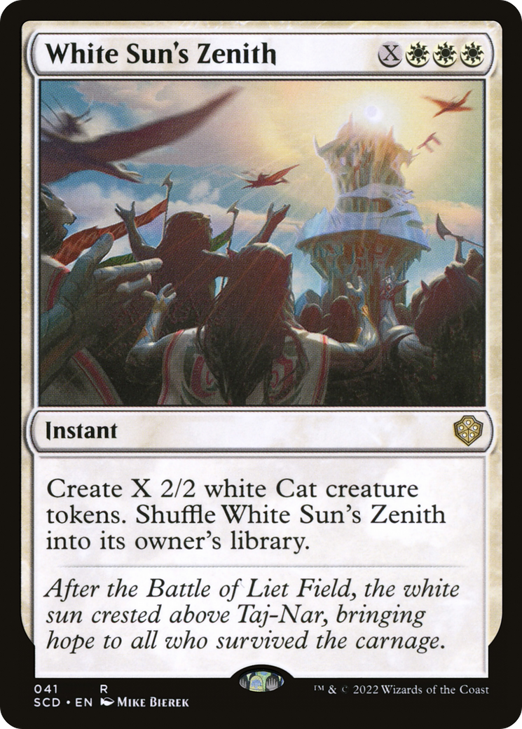 White Sun's Zenith [Starter Commander Decks] | Event Horizon Hobbies CA