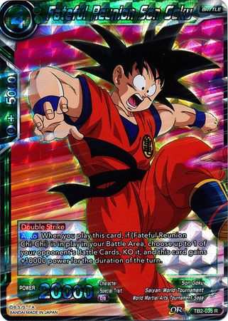 Fateful Reunion Son Goku (TB2-035) [World Martial Arts Tournament] | Event Horizon Hobbies CA