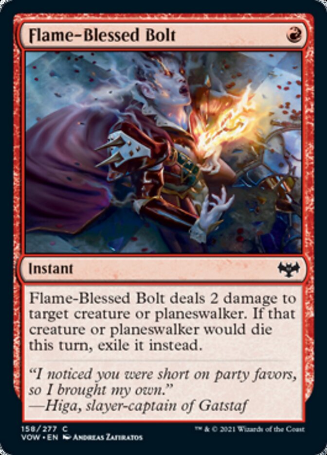 Flame-Blessed Bolt [Innistrad: Crimson Vow] | Event Horizon Hobbies CA