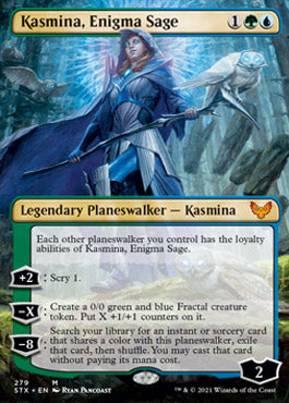 Kasmina, Enigma Sage (Extended) [Strixhaven: School of Mages] | Event Horizon Hobbies CA