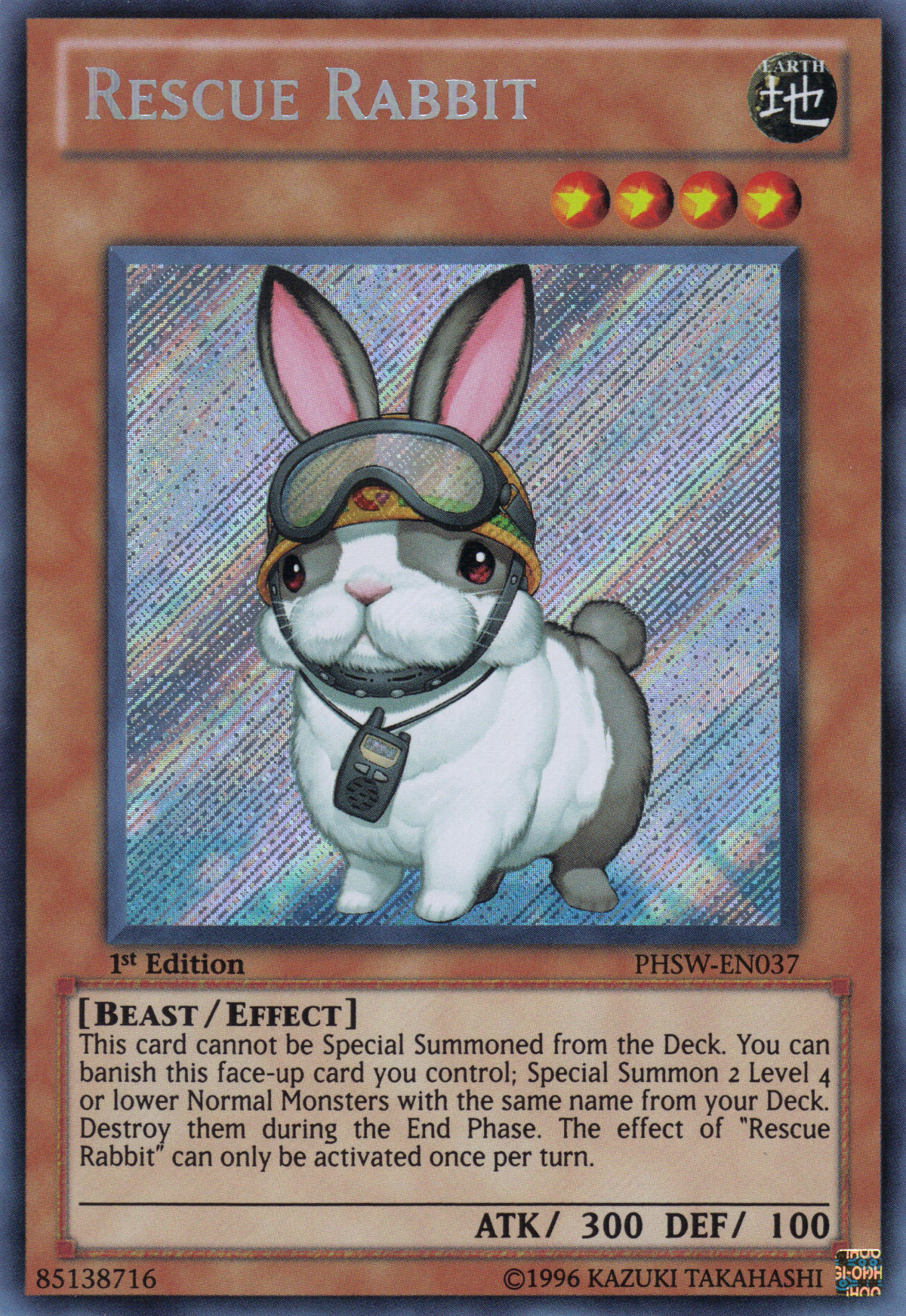 Rescue Rabbit [PHSW-EN037] Secret Rare | Event Horizon Hobbies CA