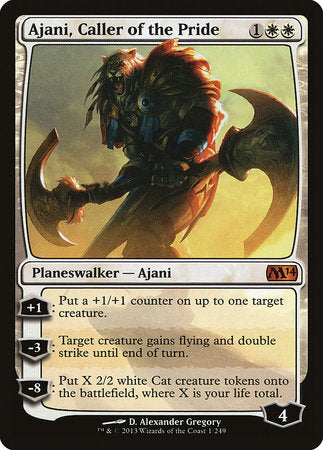 Ajani, Caller of the Pride [Magic 2014] | Event Horizon Hobbies CA