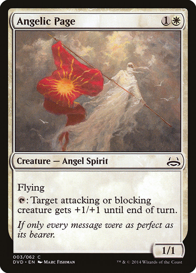 Angelic Page (Divine vs. Demonic) [Duel Decks Anthology] | Event Horizon Hobbies CA